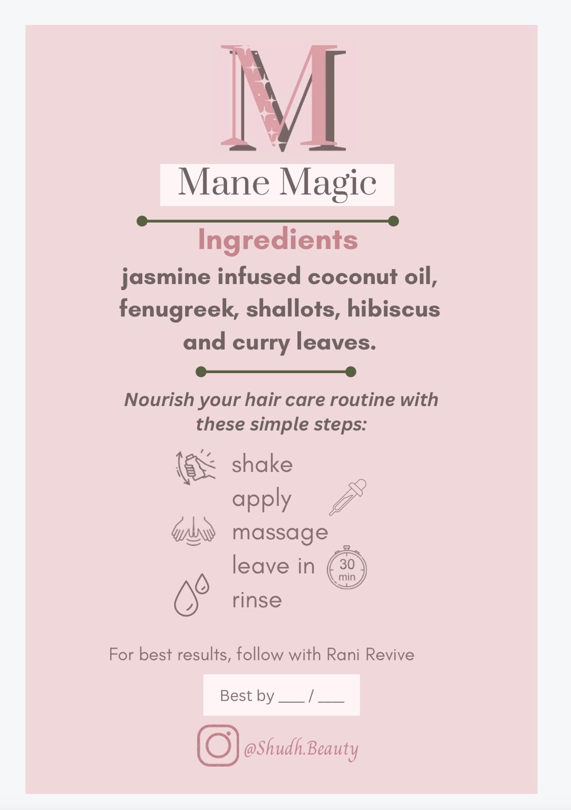 Mane Magic Hair Oil